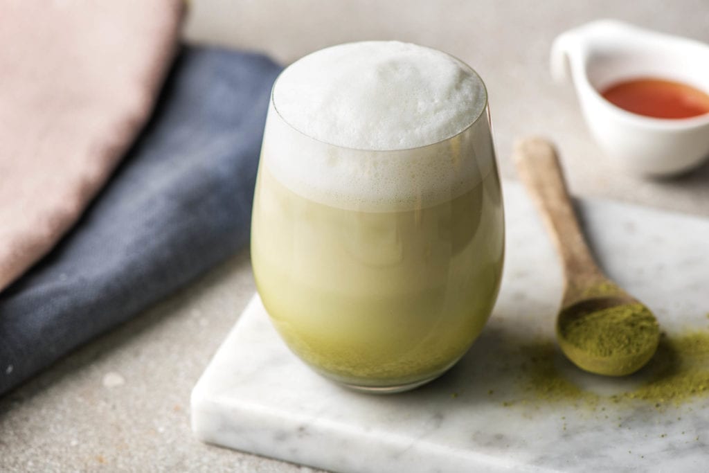 Grün und gesund: Matcha-Latte