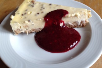 Der HelloFresh New York Cheesecake – Das Käsekuchen Kakaosplitter Rezept unserer Kollegin Steffi!