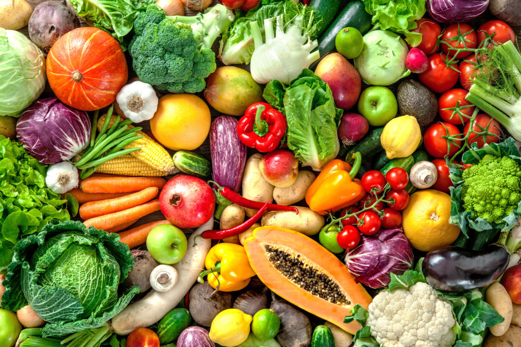 Gründe weniger Fleisch zu essen: Obst und Gemüsesorten