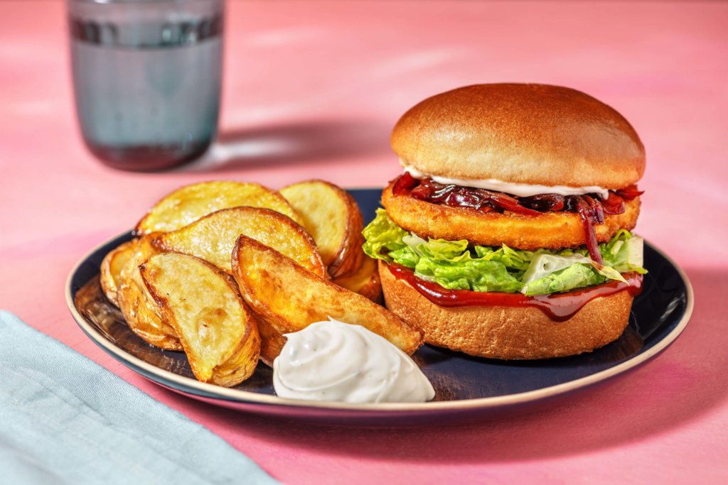 Vegane Ernährung für Einsteiger: Crispy Burgern in vegan